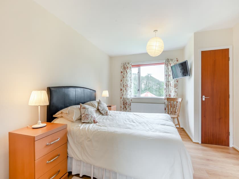 Double bedroom | Cambrian Mountain View, Llanafan-fawr, near Builth Wells 