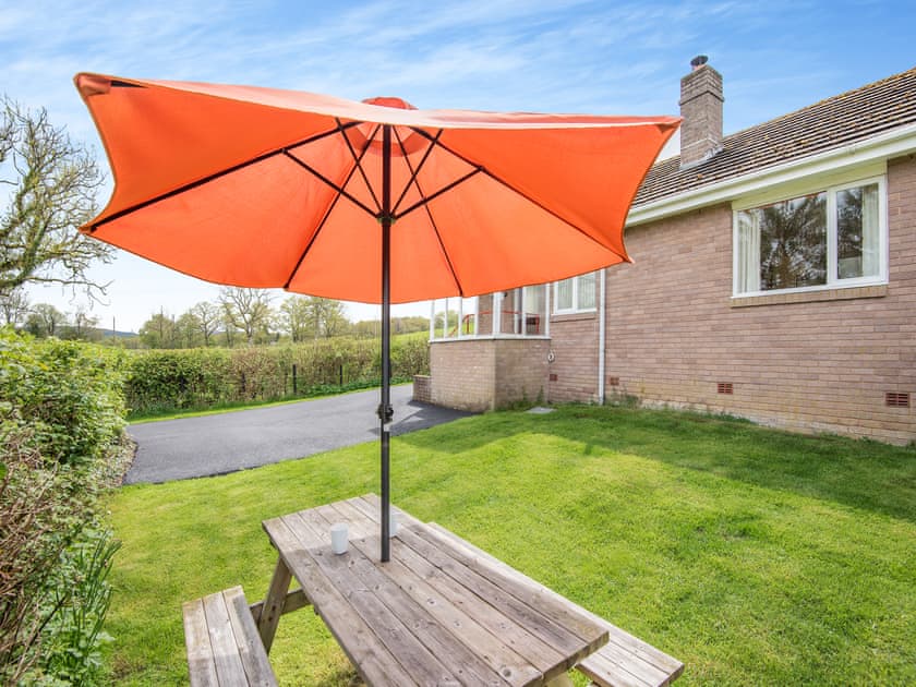 Garden | Cambrian Mountain View, Llanafan-fawr, near Builth Wells 