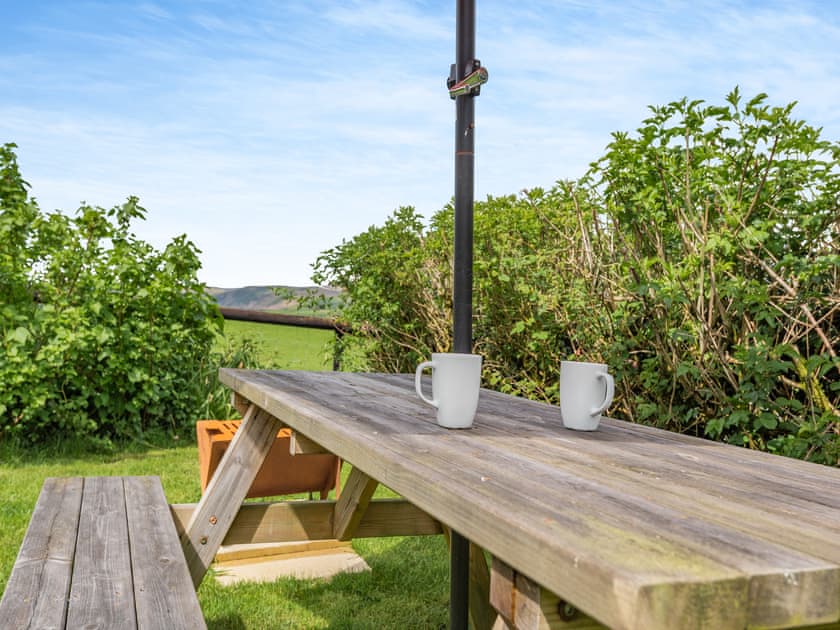 Garden | Cambrian Mountain View, Llanafan-fawr, near Builth Wells 