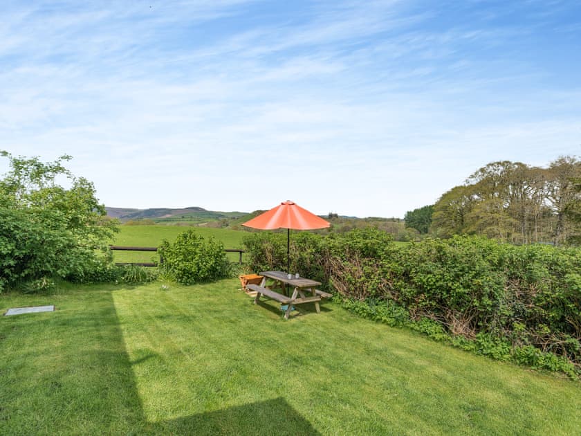 Garden | Cambrian Mountain View, Llanafan-fawr, near Builth Wells 