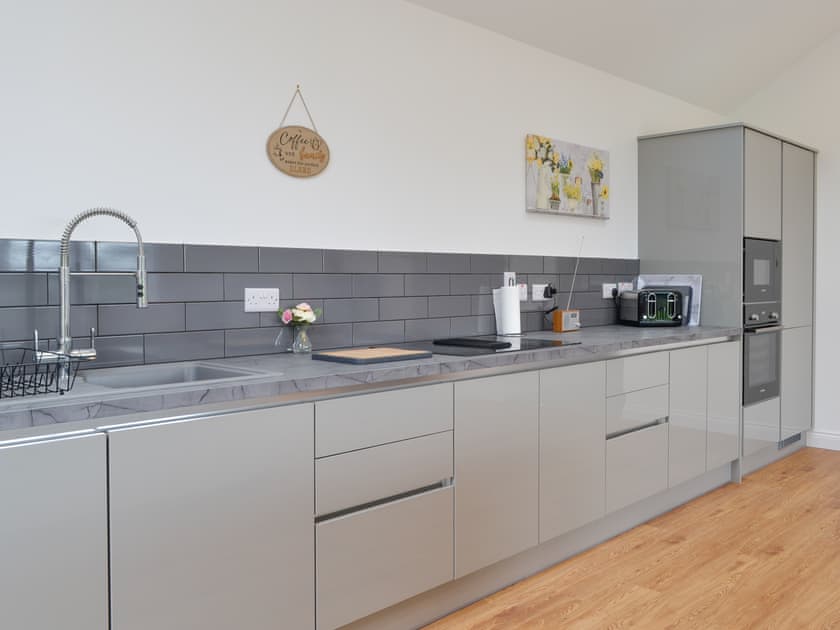 Kitchen area | Old Byre Cottage - Old View Holidays, Carlisle