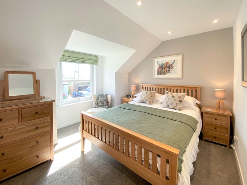 Double bedroom | Rockpool Cottage - Tramway Cottages, Ellenabeich, Isle of Seil