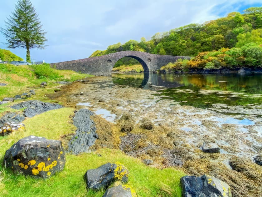 The Bridge over the Atlantic | Rockpool Cottage - Tramway Cottages, Ellenabeich, Isle of Seil