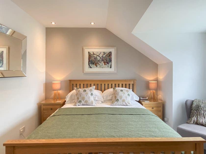 Double bedroom | Seashell Cottage - Tramway Cottages, Ellenabeich, Isle of Seil