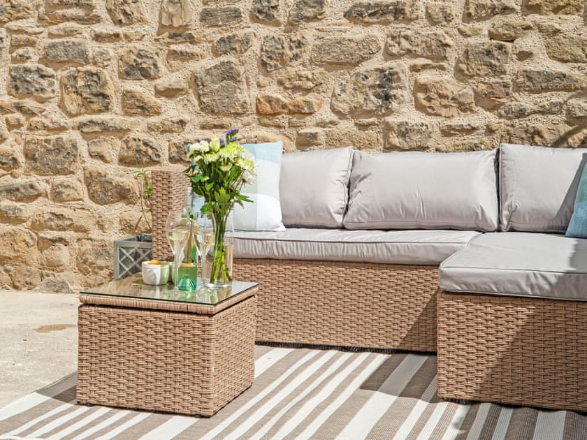 Sitting-out-area | Hidden Gem, Amble, near Warkworth.