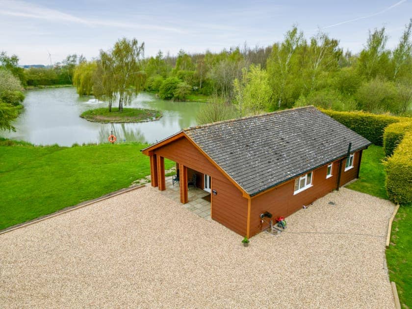 Aerial view  | Lakeside Retreat, Marston