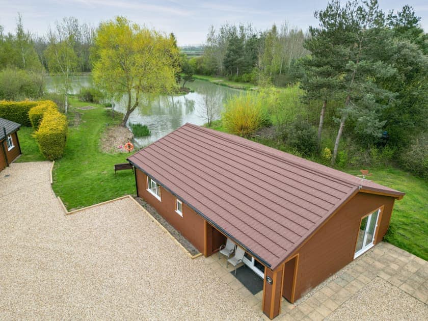 Aerial view  | Lakeside Retreat, Marston