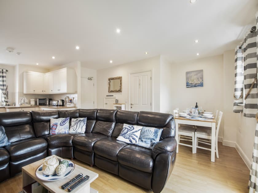 Open plan living space | Harbour Retreat, Newton Stewart