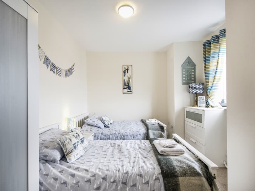 Twin bedroom | Harbour Retreat, Newton Stewart