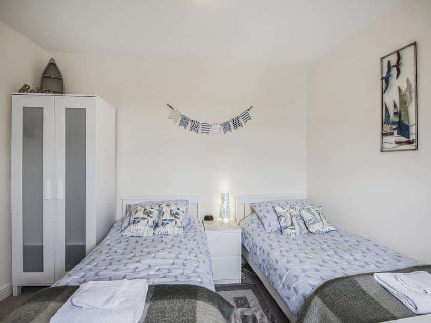 Twin bedroom | Harbour Retreat, Newton Stewart