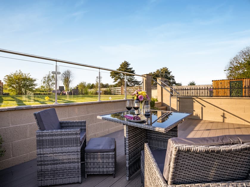 Outdoor area | Clay Lake CottagesDad’s Shed, Alvingham