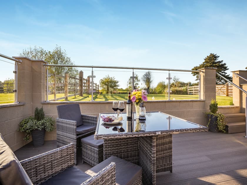 Outdoor area | Clay Lake CottagesDad’s Shed, Alvingham