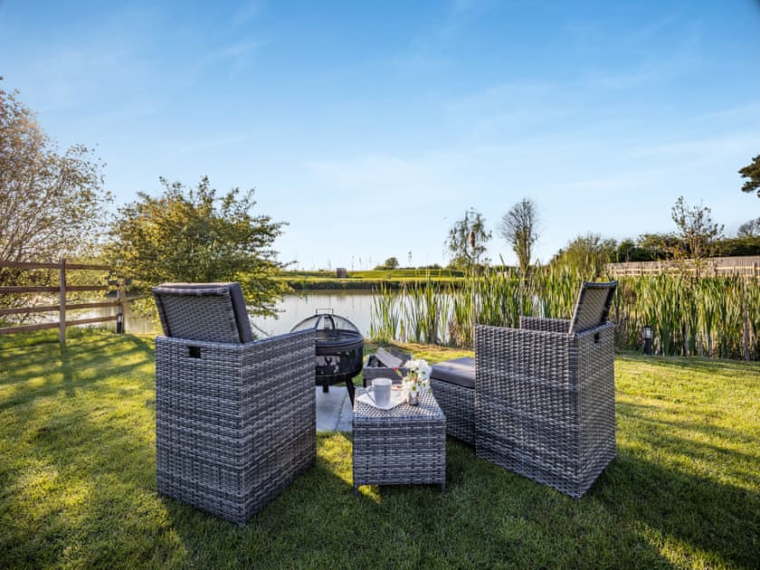 Outdoor area | Clay Lake CottagesDad’s Shed, Alvingham
