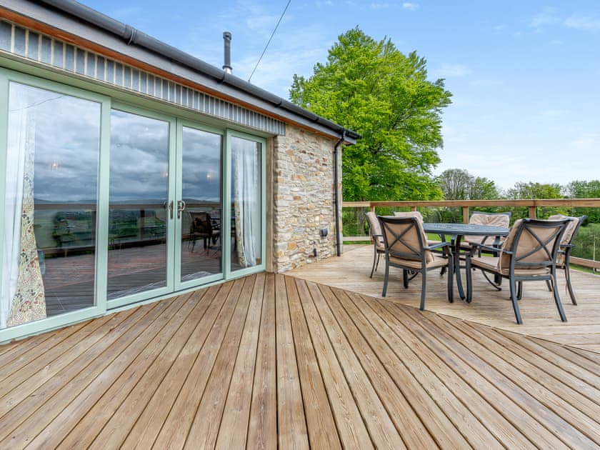 Decking | Y Beudy, Llanwenog, near Llanybydder