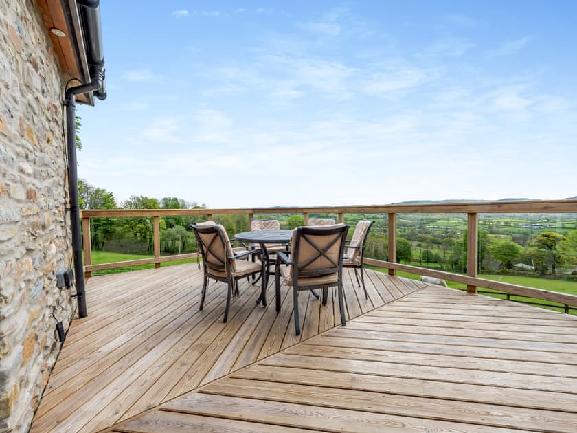 Decking | Y Beudy, Llanwenog, near Llanybydder