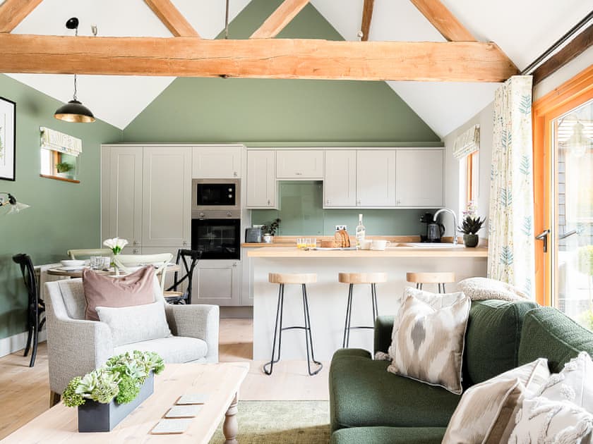 Open plan living space | Lantern Lodge, Bramley, near Tadley