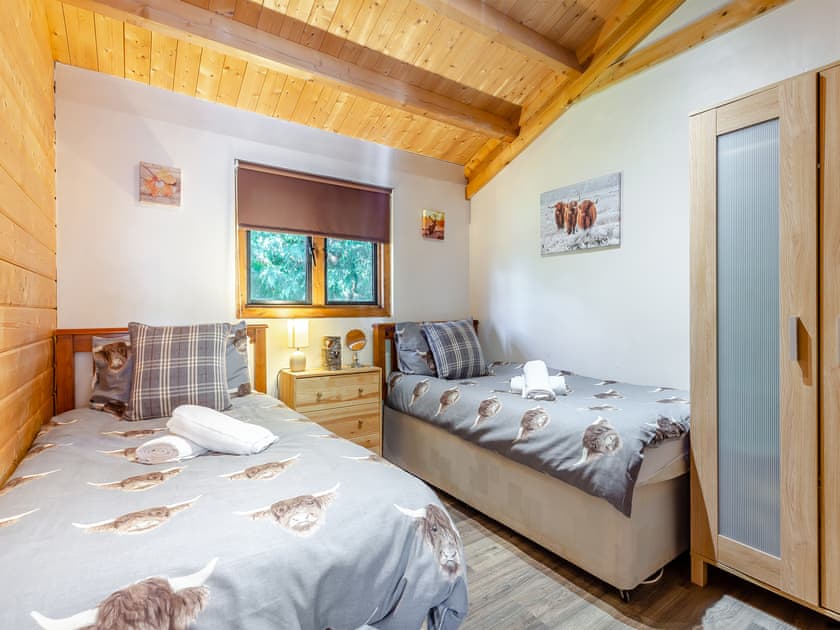 Twin bedroom | The Willows, Glencoe near Fort William