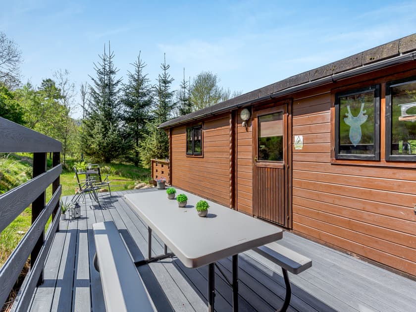 Decking | The Willows, Glencoe near Fort William