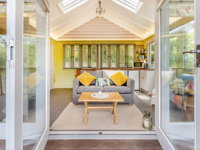 Living area | Summer House - Shropshire Glamping, Telford