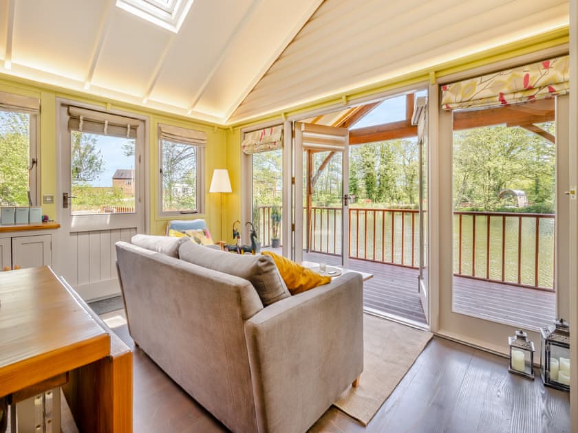 Living area | Summer House - Shropshire Glamping, Telford