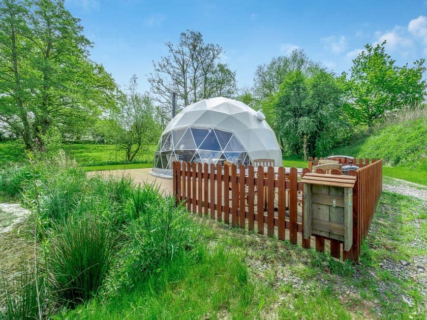 Exterior | Geo Dome - Shropshire Glamping, Telford