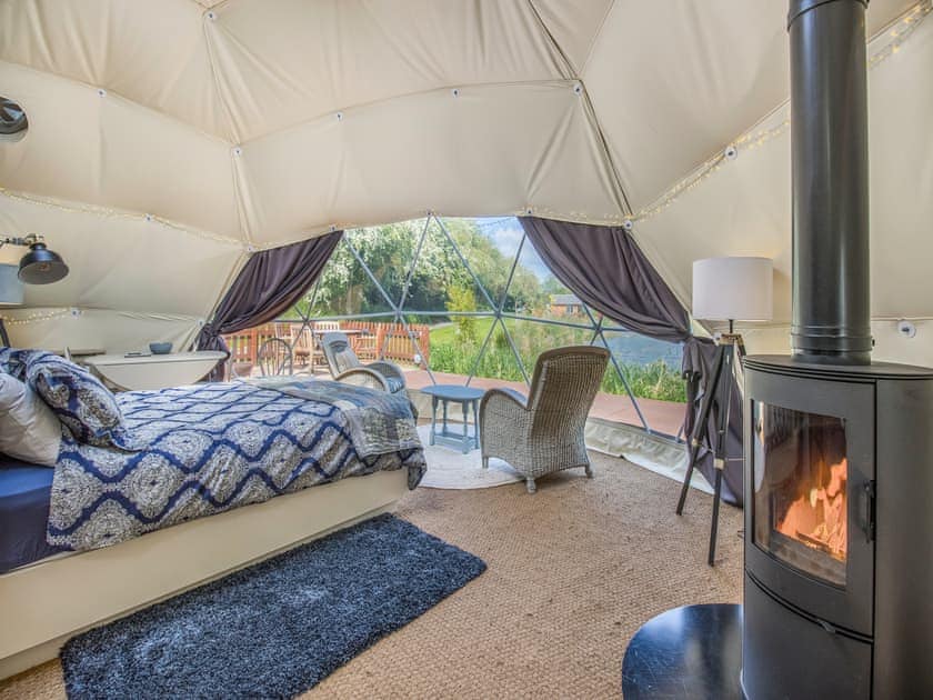 Interior | Geo Dome - Shropshire Glamping, Telford