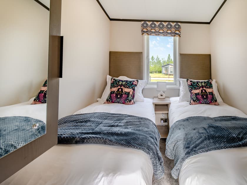 Twin bedroom | Pheasant Lodge, Wombleton, near Helmsley