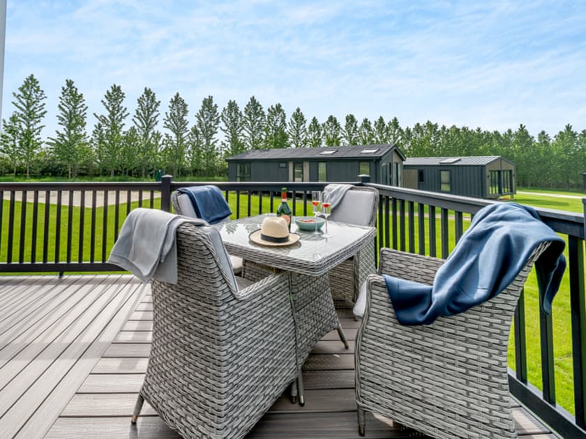 Sitting-out-area | Pheasant Lodge, Wombleton, near Helmsley