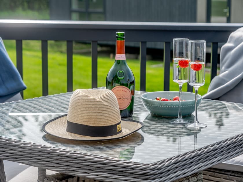 Sitting-out-area | Pheasant Lodge, Wombleton, near Helmsley