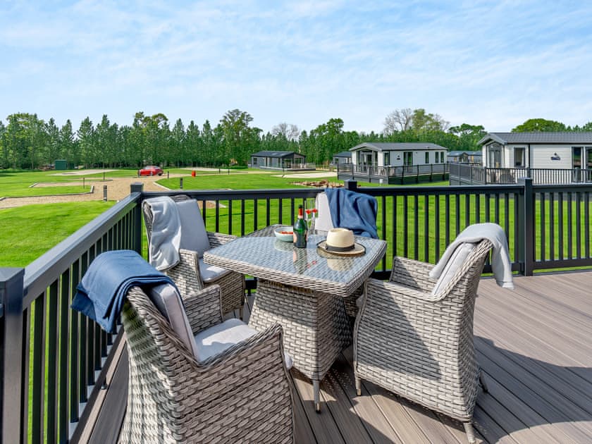 Sitting-out-area | Pheasant Lodge, Wombleton, near Helmsley