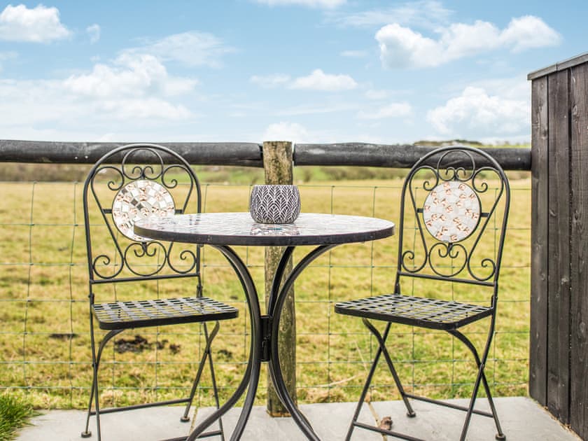 Sitting-out-area | The Tiny Chapel, Low Gate, near Hexham