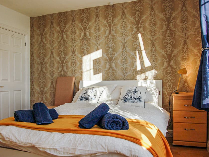 Double bedroom | Angorfa Family Holiday House, Aberdovey