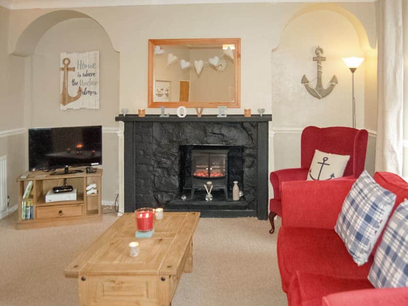 Living room | Aelfor Cosy Cottage - Lounge Holidays, Barmouth