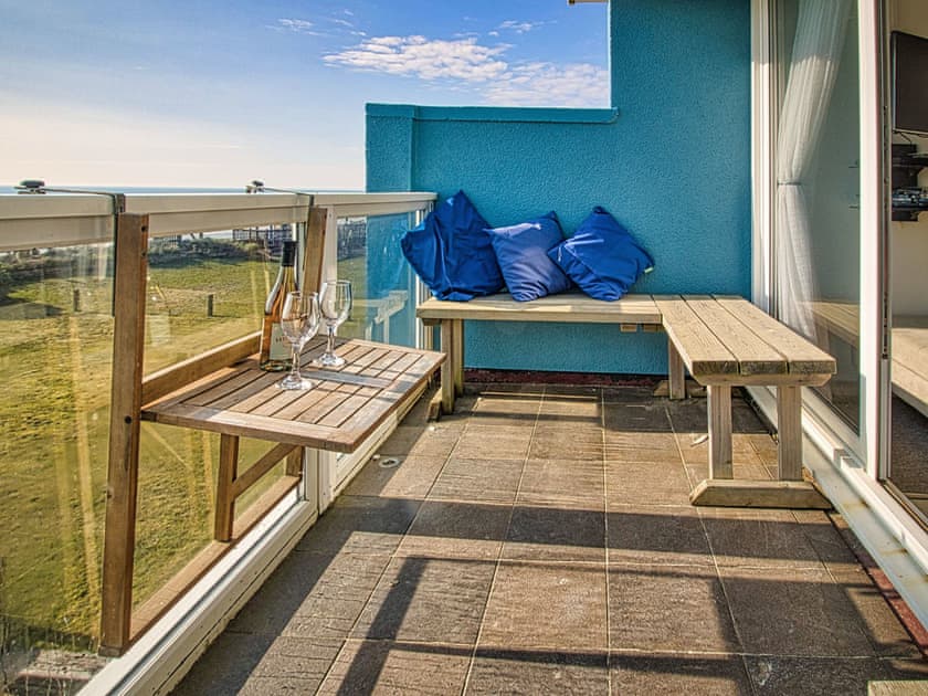 Balcony | Ann’s Beach House, Tywyn