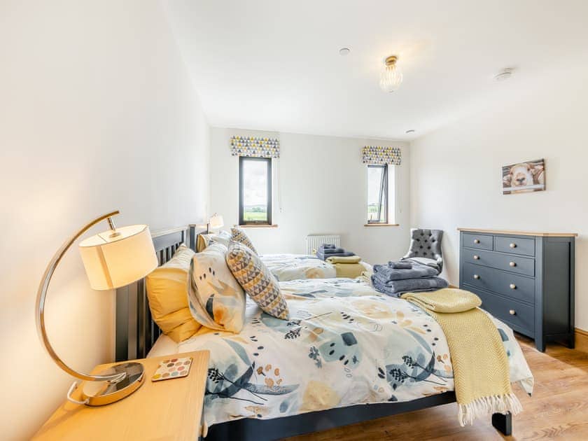 Twin bedroom | Rhandir Hen, Aberystwyth