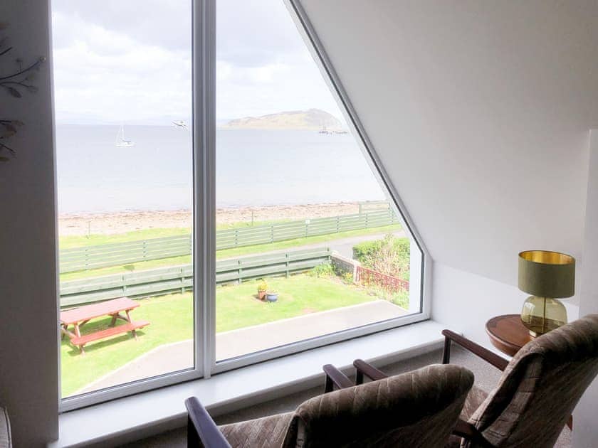 View from the living room | Gleaner Lea Apartment, Campbeltown
