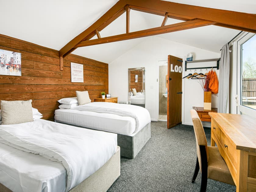 Twin bedroom | Bramley Barn, Wick