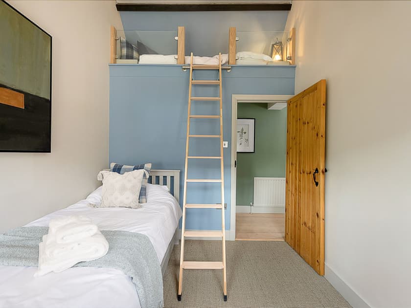 Single bedroom with mezzanine  | Lantern Lodge, Bramley, near Tadley