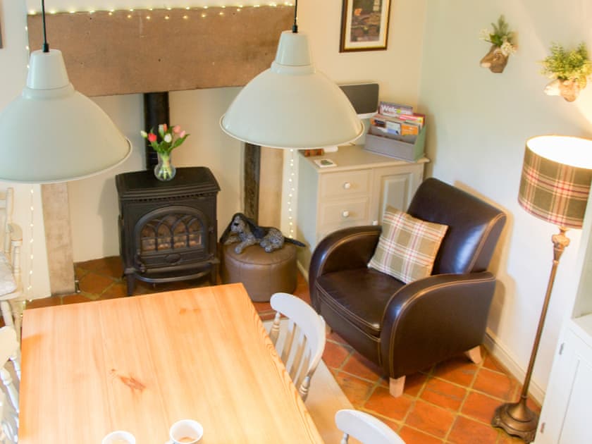 The dining room is full of character  | Penny Cottage, Bonsall, near Matlock