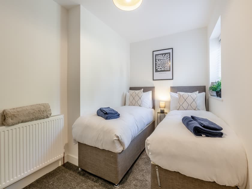 Twin bedroom | The Green, Acomb, near York