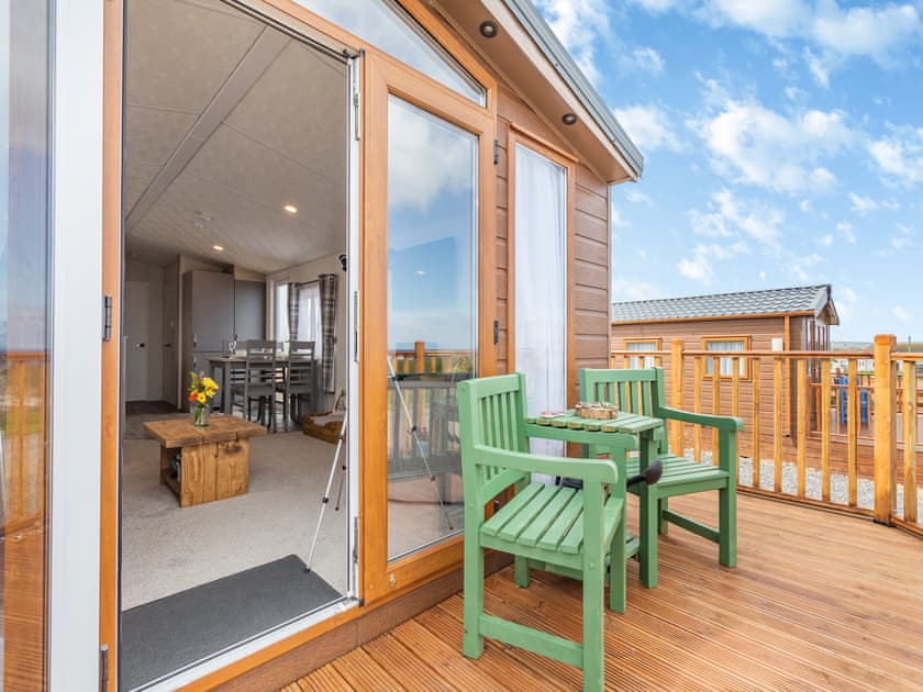 Terrace | Burray - Harrow Lodges John O’Groats, Mey, near Thurso
