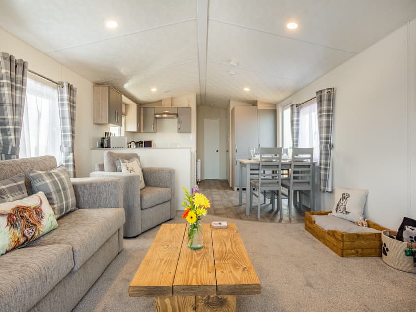 Open plan living space | Burray - Harrow Lodges John O’Groats, Mey, near Thurso
