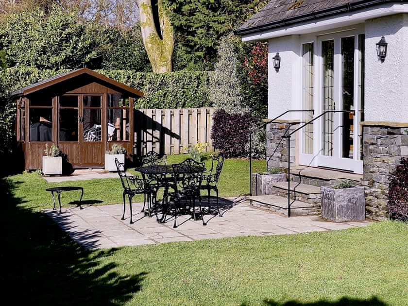 Patio | Granton Lodge, Bowness-on-Windermere, near Windermere