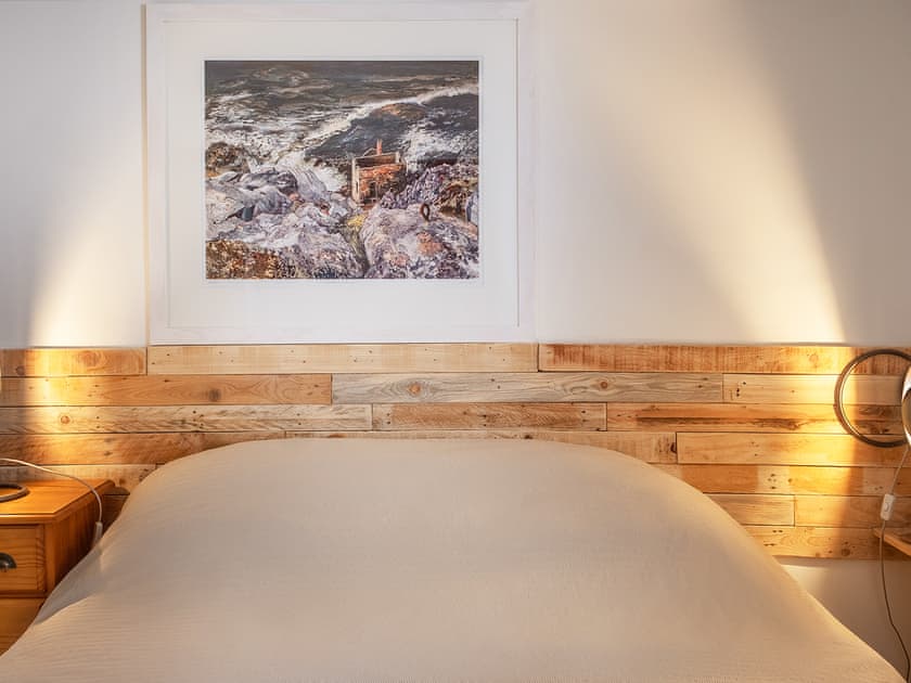 The large limited edition print in the rustic room is of Botallack mine. A must see on the North coast and within easy reach of Old Quay | Old Quay, Newlyn