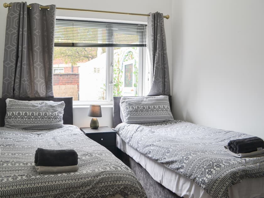 Twin bedroom | Windsor ApartmentsApartment 1, Bridlington