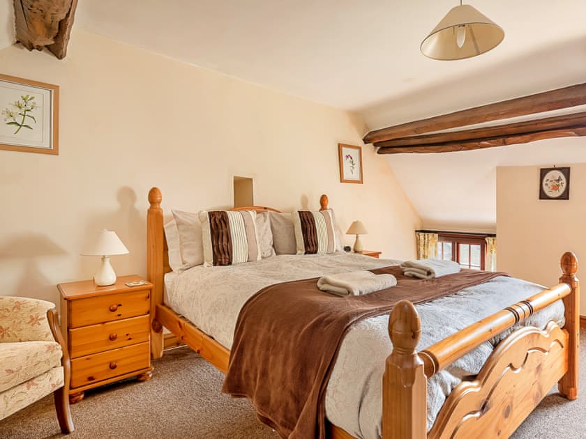 Double bedroom | Fives Court Cottage, North Cheriton, near Templecombe
