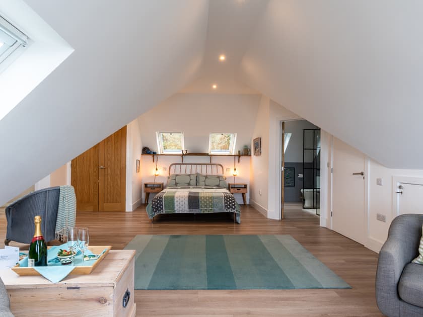 Bedroom | Blue Seas, Mousehole, near Penzance