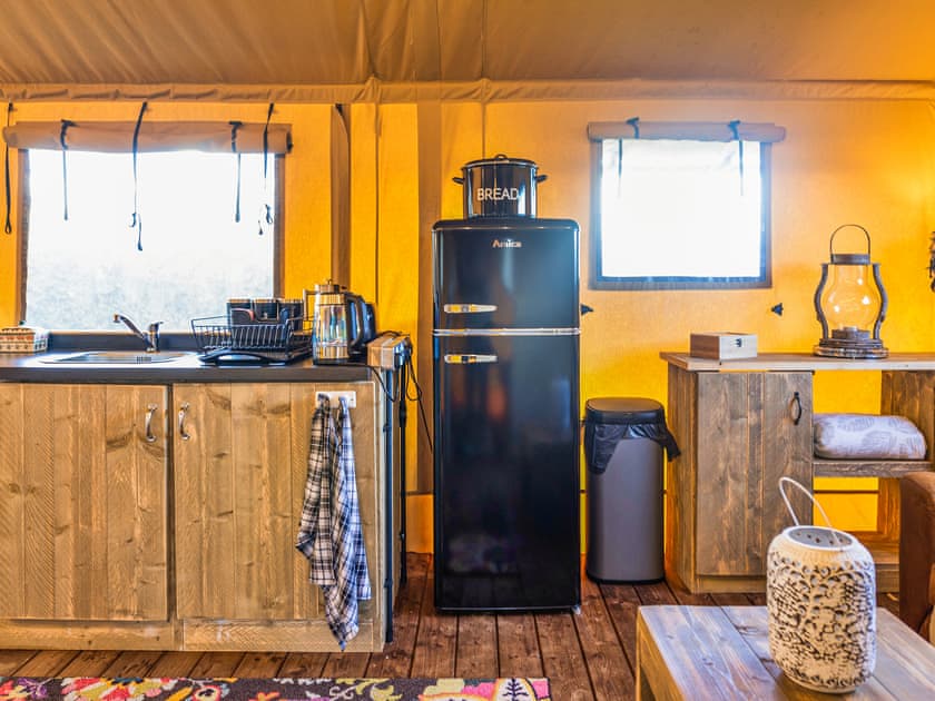 Kitchen | Rusty Lane Safari Lodge, Seend, near Melksham