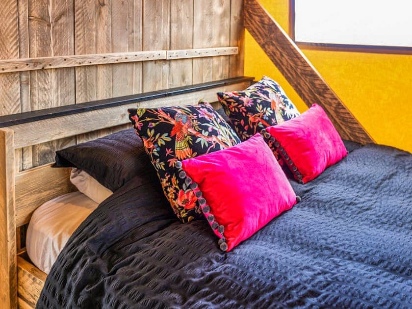 Double bedroom | Rusty Lane Safari Lodge, Seend, near Melksham