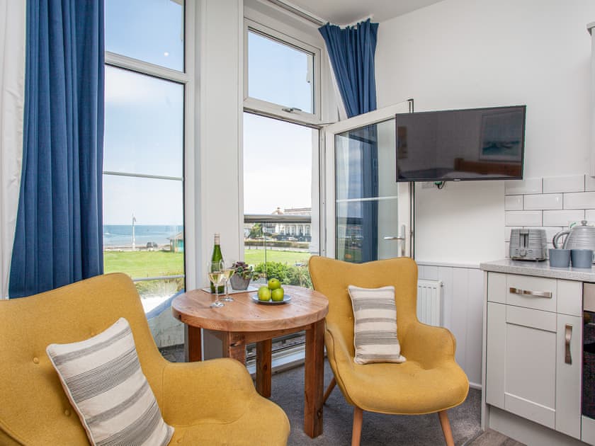 Living room | The Little Lobster - Sunnybeach Holiday Apartments, Paignton